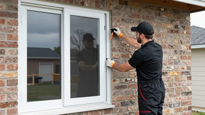 Windows and exterior on a Wisconsin home
